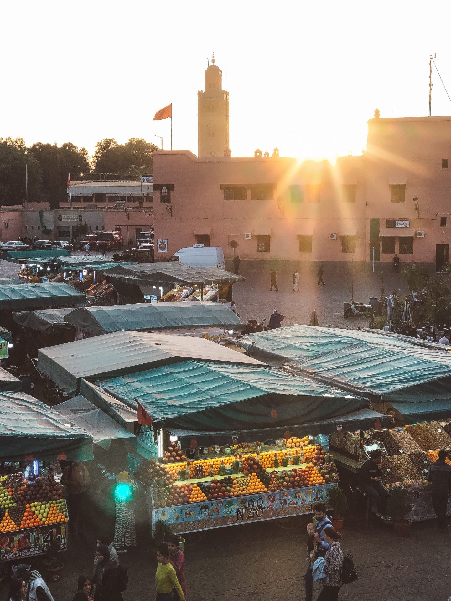 Rooftops in Marrakech